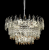 Candelabru Cristal CC6687/500CR 9x E14, Diametru 49cm, Crom Lucios, Inaltime Reglabil ModernLight Concept