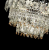 Candelabru Cristal CC6687/500CR 9x E14, Diametru 49cm, Crom Lucios, Inaltime Reglabil ModernLight Concept