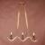 Lustra Franghie, 3*E27, Maro, Metal si Sfoara LV572/3BK ModernLight Concept