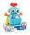Jucarie interactiva - Robotel cu cheita (albastru) PlayLearn Toys