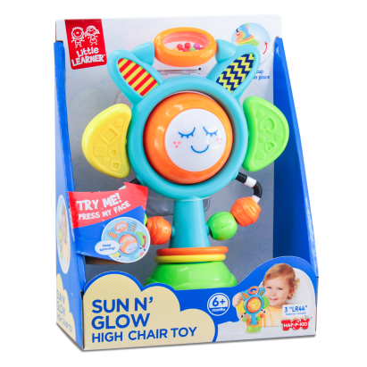 Jucarie interactiva cu ventuza - Floarea soarelui PlayLearn Toys