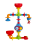 Jucarie baie - Conductele vesele PlayLearn Toys