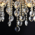Candelabru Cristal CC9313/5FGD, 5x E14, Diametru 49cm, Auriu ModernLight Concept