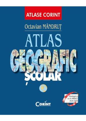 Atlas geografic general nou (albastru) PlayLearn Toys
