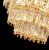 Candelabru Cristal CC6687/500GD 9x E14, Diametru 49cm, Auriu Lucios, Inaltime Reglabil ModernLight Concept