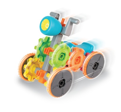 Set de constructie 3 in 1 STEM - Atelierul de vehicule PlayLearn Toys