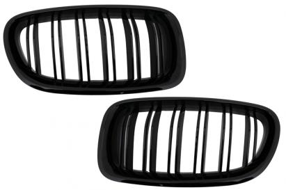 Grile Centrale BMW  Seria 5 F10 F11 Limuzina Touring (2010-up) Negru Lucios M Design Performance AutoTuning