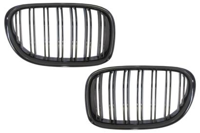 Grile Centrale BMW 7 Series F01 F02 F03 F04 (2008-2015) Negru Lucios Performance AutoTuning