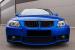 Grile Centrale Duble BMW Seria 3 E90 E91 Pre-LCI (2005-2008) M-Design Negru Lucios Performance AutoTuning