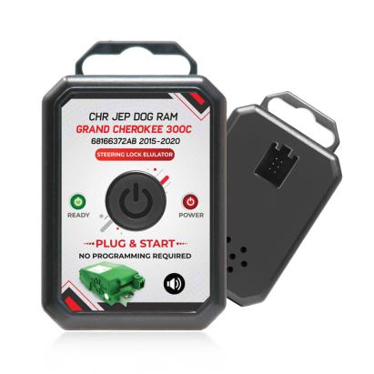 Emulator Auto, Blocator de volan, Jeep Grand Cherokee 2015-2021, Chrysler 300 2011-2018, cu sunet AutoProtect KeyCars