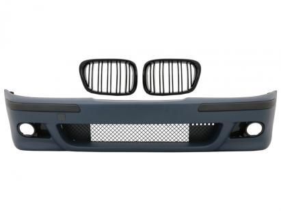 Bara Fata cu Grile Centrale Negru Lucios BMW Seria 5 E39 (1995-2003) M5 Design Performance AutoTuning