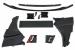 Body Kit BMW seria 3 F30 (2011-2015) F30 LCI (2016+) cu Praguri Laterale si Grile Centrale M3 Sport Design Performance AutoTuning