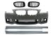 Bara Fata cu Praguri Laterale si Grile Centrale BMW Seria 5 F10 F11 (07.2010-2013) Non LCI Sedan Touring M-Technik Design Performance AutoTuning