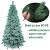 Brad Artificial Premium Blue 314 Ramuri Full 3D PE Albastru/Argintiu/Verde 180 cm
