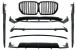 Pachet Exterior Aero Carbon cu Grila Centrala Negru Lucios BMW X5 G05 (2018-2022) M-Tech Black Knight Design Performance AutoTuning