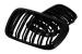 Grile Centrale BMW 3 Series E46 Coupe Cabrio 2 Doors Non Facelift (1999-2002) Negru Lucios M Design Performance AutoTuning