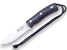 Cutit Joker Bushcrafter cu teaca piele, lama otel inox 10.5 cm, maner micarta OutsideGear Venture