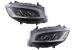 Faruri Full LED Mercedes Sprinter W907 Halogen (2019-2023) Negru Performance AutoTuning