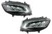 Faruri Full LED Mercedes Sprinter W907 Halogen (2019-2023) Negru Performance AutoTuning