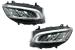 Faruri Full LED Mercedes Sprinter W907 Halogen (2019-2023) Negru Performance AutoTuning