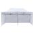 Cort de gradina quick tent, pliabil, 6x3x3 m, pavilion 3 pereti, inaltime reglabila, montare rapida MultiMark GlobalProd