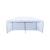 Cort de gradina quick tent, pliabil, 6x3x3 m, pavilion 3 pereti, inaltime reglabila, montare rapida MultiMark GlobalProd