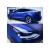 Folie auto autocolant PET premium albastru satinat crom mat 1x1.52m Cod: SP318D Automotive TrustedCars