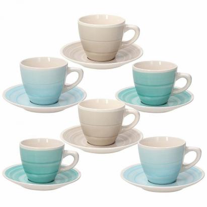Set ceai ceramica 6buc. 20cl Almeida Louis Resigilat Handy KitchenServ