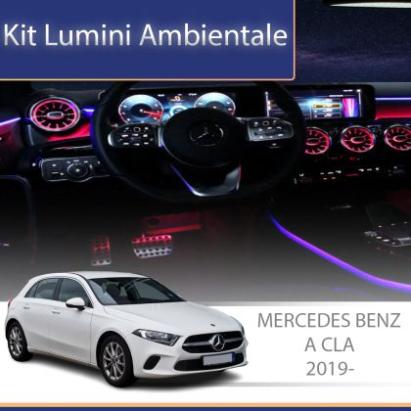 Lumini ambientale Mercedes A W177 CLA W118  set complet control telefon sau sistem original CarStore Technology