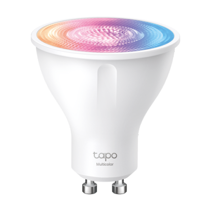 Bec LED smart Wi-Fi, RGB, 2200-6500K, intensitate ajustabila, 350 lm, GU10 - TP-Link Tapo TapoL630 SafetyGuard Surveillance