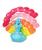 Jucarie de stivuit - Paun colorat PlayLearn Toys