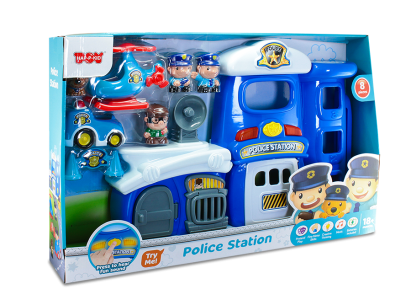 Jucarie interactiva - Prima mea sectie de politie PlayLearn Toys