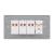 Intrerupator Mecanic 5 Posturi LUXION cu Rama din Sticla, Standard Italian, 4M SmartElectro IntelligentHouse