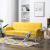 Canapea de 3 persoane, material textil, galben  GartenMobel Dekor