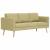 Canapea cu 3 locuri, verde, material textil GartenMobel Dekor