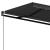 Copertină retractabilă manual, antracit, 450x350 cm GartenMobel Dekor