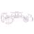 Set de canapele, 4 piese, gri deschis, material textil GartenMobel Dekor