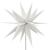 Lumină de Crăciun cu LED/țăruș de sol alb 57 cm pliabil GartenMobel Dekor