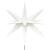 Lumină de Crăciun cu LED/țăruș de sol alb 57 cm pliabil GartenMobel Dekor