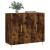 Dulap, stejar fumuriu, 90x34x80 cm, lemn compozit GartenMobel Dekor