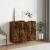 Dulap, stejar fumuriu, 90x34x80 cm, lemn compozit GartenMobel Dekor
