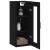 Dulap montat pe perete, negru, 34,5x34x90 cm GartenMobel Dekor