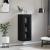 Dulap montat pe perete, negru, 34,5x34x90 cm GartenMobel Dekor