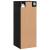 Dulap montat pe perete, negru, 34,5x34x90 cm GartenMobel Dekor