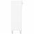 Pantofar, alb extralucios, 60x35x105 cm, lemn prelucrat GartenMobel Dekor