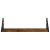 Rafturi de perete, 2 buc., stejar fumuriu, 60x15x15,5 cm GartenMobel Dekor