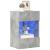 Comode de perete cu lumini LED pentru TV 2 buc. gri beton 40x30x60,5cm GartenMobel Dekor