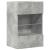 Comode de perete cu lumini LED pentru TV 2 buc. gri beton 40x30x60,5cm GartenMobel Dekor