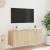 Comodă TV de perete cu lumini LED, stejar sonoma, 100x35x41 cm GartenMobel Dekor