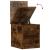 Cutie de depozitare, stejar fumuriu, 30x35x35 cm lemn prelucrat GartenMobel Dekor